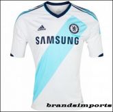 camisa chelsea modelo away 2012/13